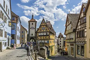 Medieval town, Rothenburg ob der Tauber
