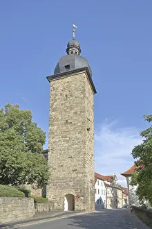 Medieval witches tower, town tower