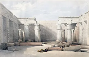 Medinet Abou, Medinet Habu, Thebes