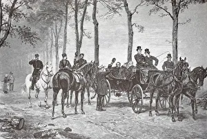The meeting of bismarck and napoleon