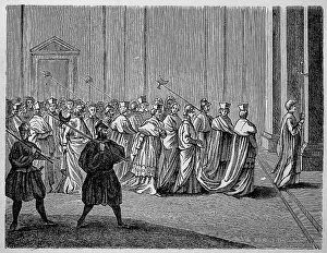 Meeting of the Conclave 1378, Rome