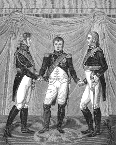 Meeting of Emperor Alexander I of Russia
