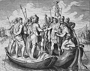 Meeting of Emperor Valen and Athanarik