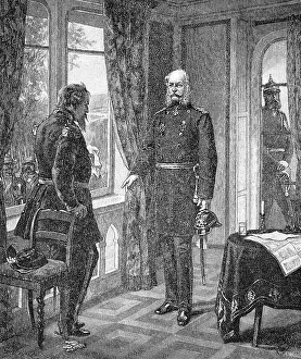 Meeting between William I and Napoleon III to surrender
