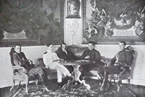 One of the last meetings with Kerensky in the Kremlin