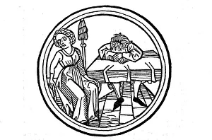 The Melancholic, From the German Calendar