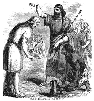Melchizedek blesses Abram, Abraham