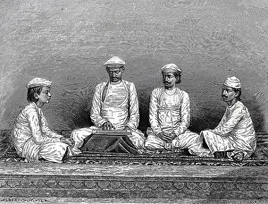 Men of the Bengal Brahmin Caste in 1860