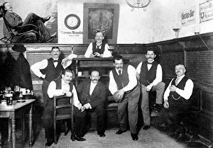 Men at bowling, ca. 1904, exact place unknown