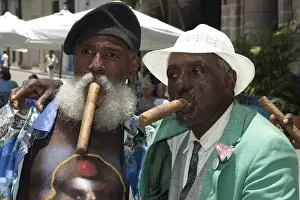 Men with Cigars, Man with Cigar