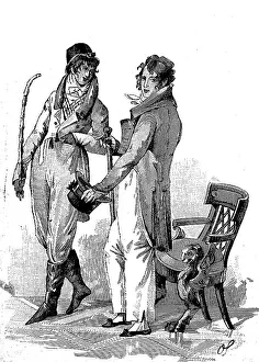 Men's fashion in Central Europe in 1799