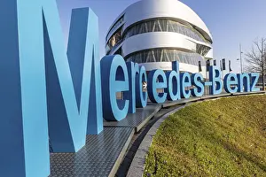 Mercedes Museum, Stuttgart, Baden-Wuerttemberg