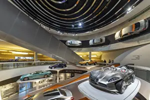 Mercedes Museum, Stuttgarts most visited museum is part of the Mercedes-Benz World in Untertuerkheim