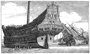 Merchant ship of the Dutch East India Company of the 17th