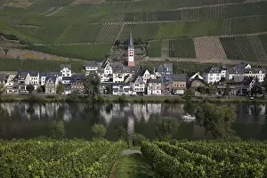 Merl district with tower of St Michael