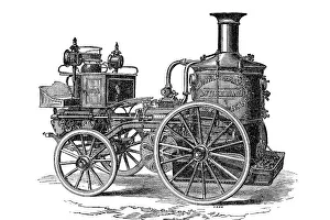 Merryweather Steam Engine and Sons from 1863