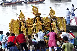 MERSION GODESS DURGA Calcutta India