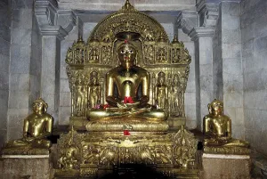 Metallurgy tirthankara jain statue