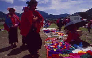 Mexico: The market of Chamula in the state of Chiapas