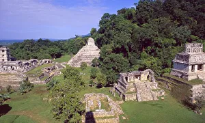 Mexico: The Mayan temple ruins of Palanque