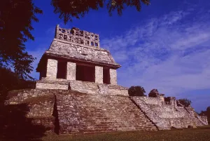 Mexico: The Mayan temple ruins of Palanque