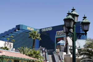 The MGM Grand Hotel in Las Vegas, Nevada, USA