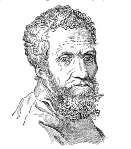 Michelangelo di Lodovico Buonarroti Simoni or more commonly known by his first name Michelangelo