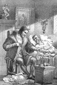 Michelangelo Visits an Old, Suffering