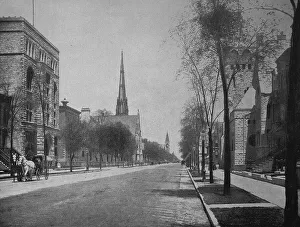Michigan Avenue Boulevard in the City of Chicago