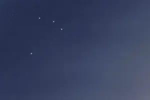 Microscopium star constellation