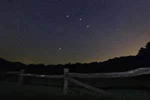 Microscopium star constellation