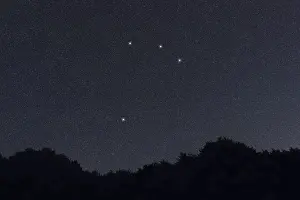Microscopium star constellation