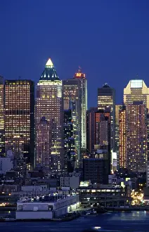 Midtown Manhattan and the Hudson River