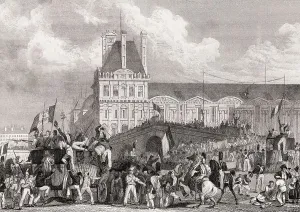 The migration of Charles X to Rambouillet