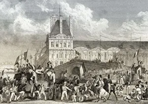 The migration of Charles X to Rambouillet
