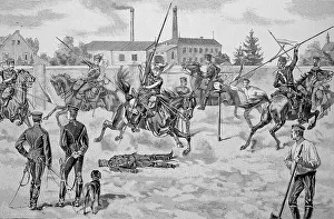 Military Exercise with a Lance in the German Cavalry