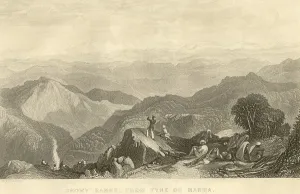 Military and munity mutiny Views snowy range from Tyne or Marma