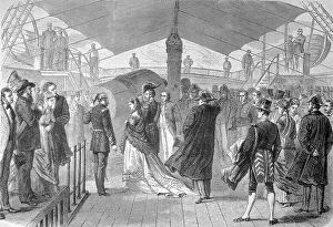 Military parade of the American Winged Army with Admiral Farragut