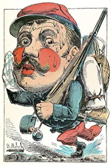 Military reserve force personified as Albert-Leon Reserviste