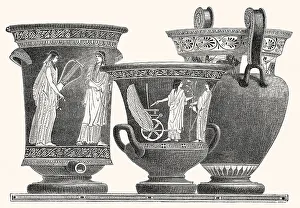 Milk vessels from ancient Greece