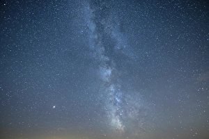 Category Mountain Landscapes Prints: Milky Way on a clear night on the Hochalp