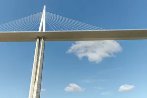 Millau Viaduct bridge, the highest bridge in the World