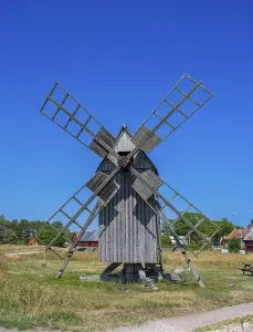 The mills of Lerkaka, historical windmill