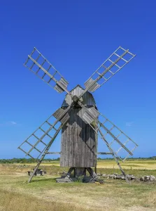 The mills of Lerkaka, historical windmill