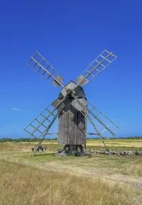 The mills of Lerkaka, historical windmill