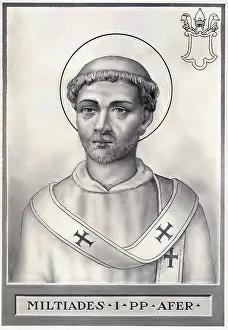 Miltiades or Melchiades (Hebrew-Latin: the royal)