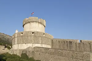 Minceta-Fort with croatic national flag