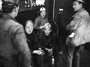 Nine miners of the Emil Emscher colliery were buried on 2