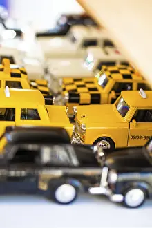 Mini Trabants in different colours