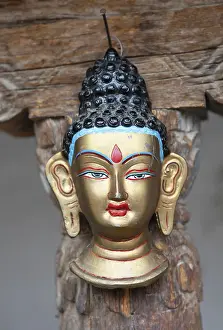 Miniature Buddha Head, Shey Palace